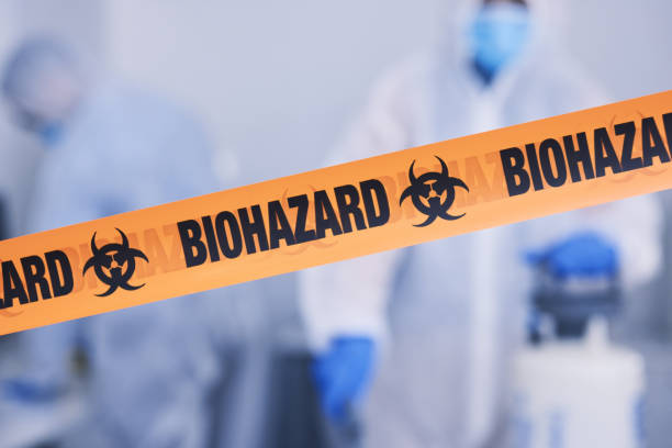 Professional Biohazard Cleanup technician working in Hillsboro, OR